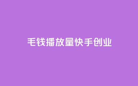 1毛钱10000播放量快手创业 - 1毛钱赚取10000播放量的快手创业秘籍! 第1张 1毛钱10000播放量快手创业 - 1毛钱赚取10000播放量的快手创业秘籍! 第1张