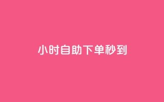 24小时自助下单秒到 - 全天候自助下单快速配送服务!