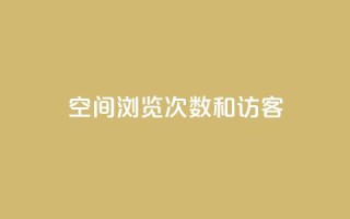 qq空间浏览次数和访客 - 新标题：qq空间浏览次数和访客的重要性!