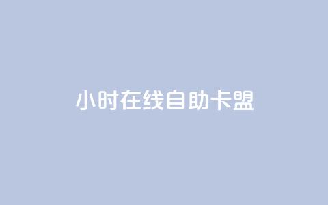 24小时在线自助卡盟 - 24小时自助卡盟在线服务~ 第1张 24小时在线自助卡盟 - 24小时自助卡盟在线服务~ 第1张