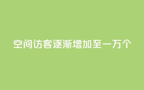 qq空间访客逐渐增加至一万个 第1张 qq空间访客逐渐增加至一万个 第1张