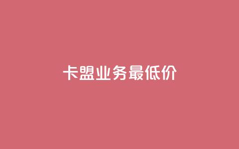 卡盟qq业务最低价 - 快手100万丝不带货赚钱吗  第1张