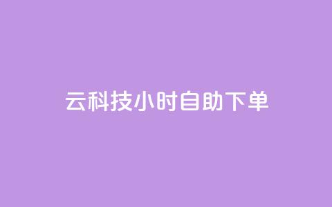 12云科技24小时自助下单 - 12云科技：让您24小时随心下单!  第1张