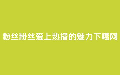 ks粉丝(KS粉丝：爱上热播的魅力)  第1张