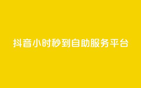 抖音24小时秒到自助服务平台,ks便宜的下单平台 - 抖音评论挣钱是什么套路 Dy号商购买  第1张