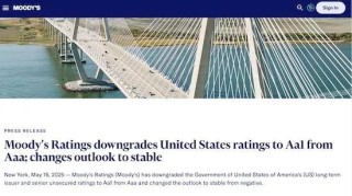 美国丢掉了最后一个AAA主权信用评级，白宫回应