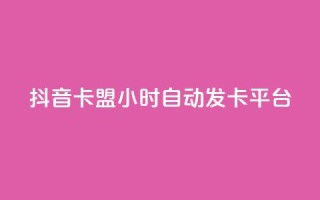 抖音卡盟24小时自动发卡平台,Qq空间业务 - 拼多多砍价免费拿商品 - pdd自动买单脚本