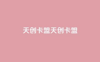 天创卡盟(天创卡盟-专业SEO优化技巧)
