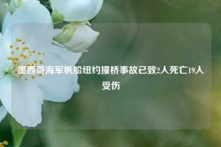墨西哥海军帆船纽约撞桥事故已致2人死亡19人受伤